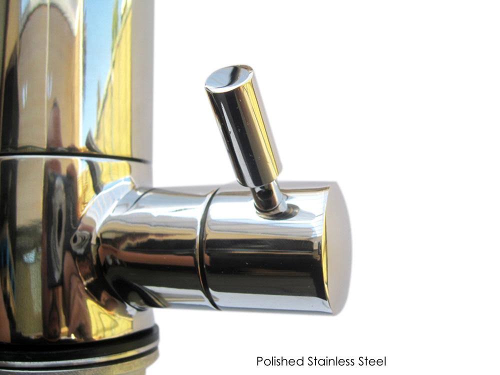 Solid Brushed Stainless Steel Kitchen Faucet with Built in Water Dispenser B593