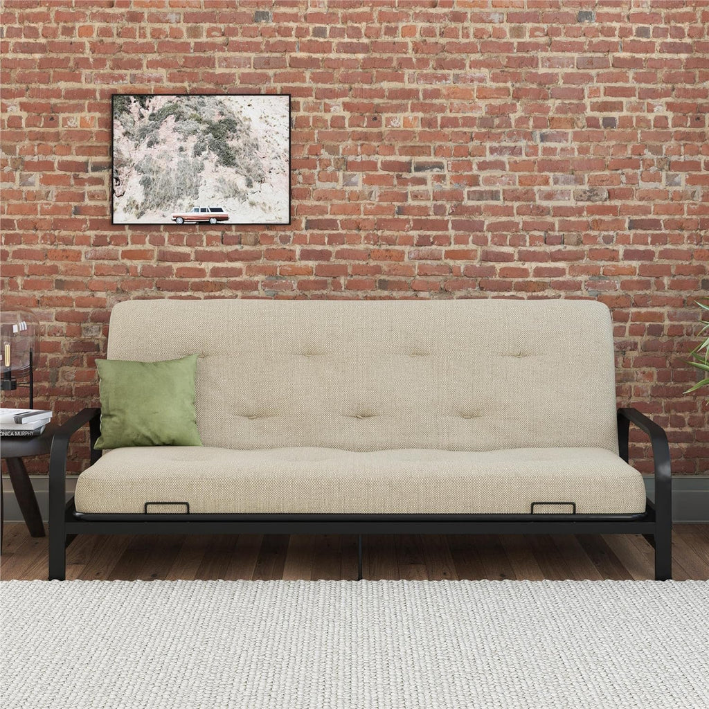 Full Polyester Linen Pocket Spring Coil Futon Mattress D73436