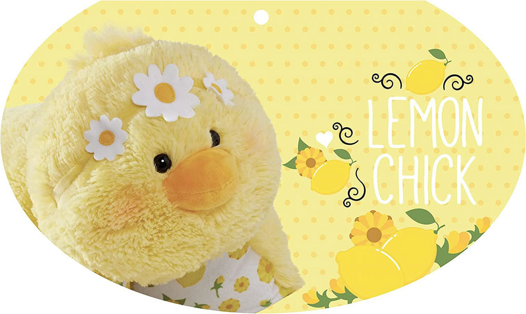Lemon Chick Stuffed Animal Plush Toy Pillow, Yellow H677