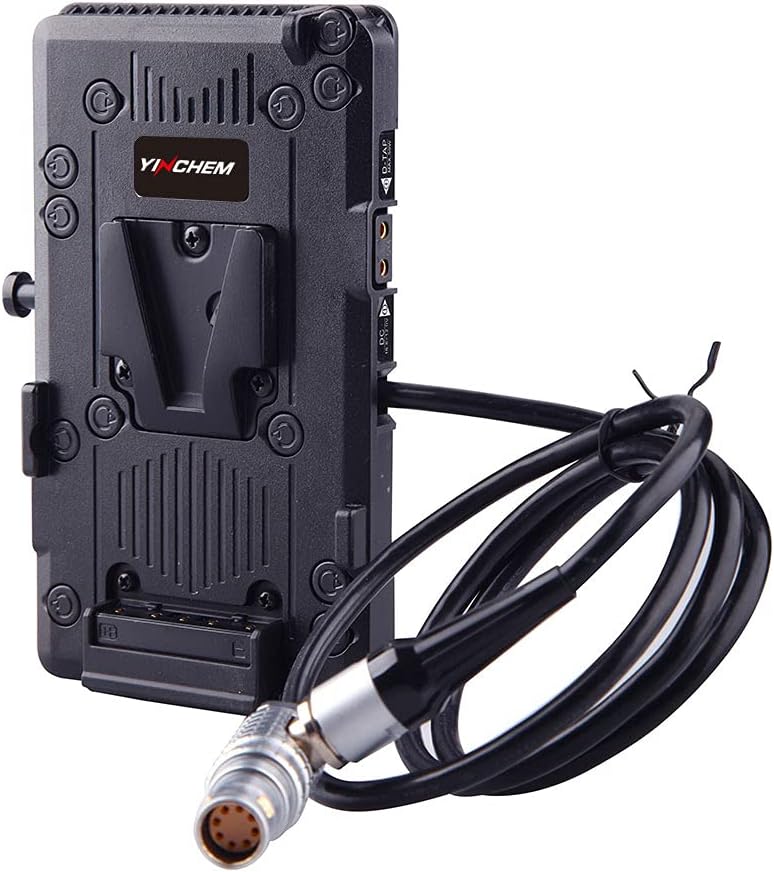 V-Mount Battery Adaptor Plate with D-tap Output and 8 Pin LEMO Connector W195