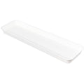 Pearl White 30x22 Fiberglass Market Tray X622