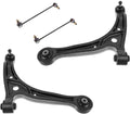 2 Front Lower Control Arm with Ball Joint Assemblies and 2 Sway Bar End Links U102