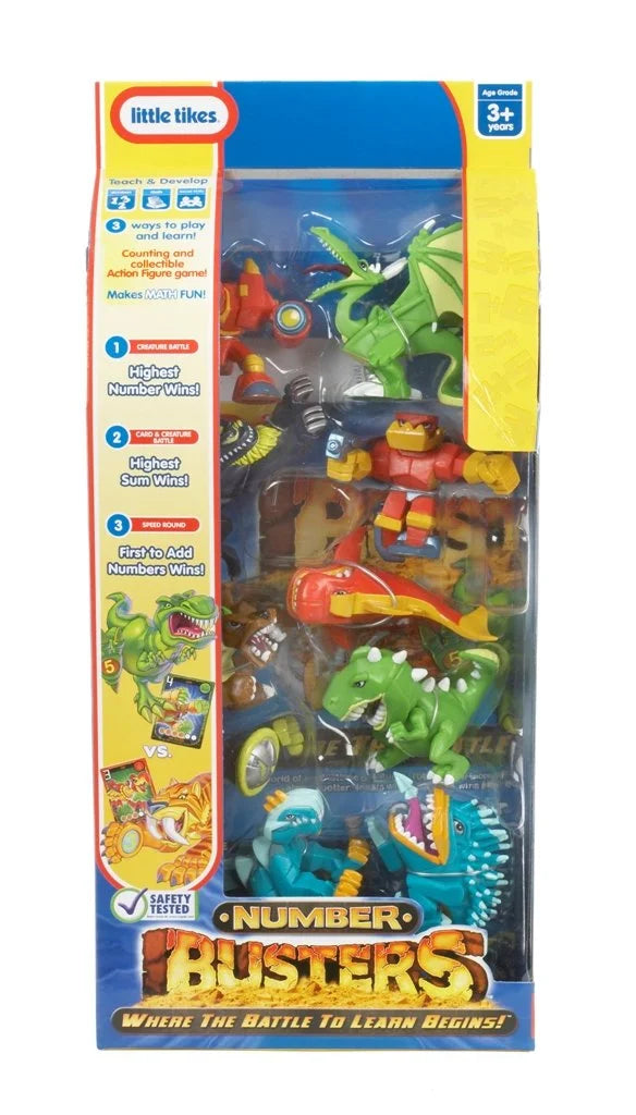 Numbers Busters Deluxe Starter Set of 10 Figures W4351