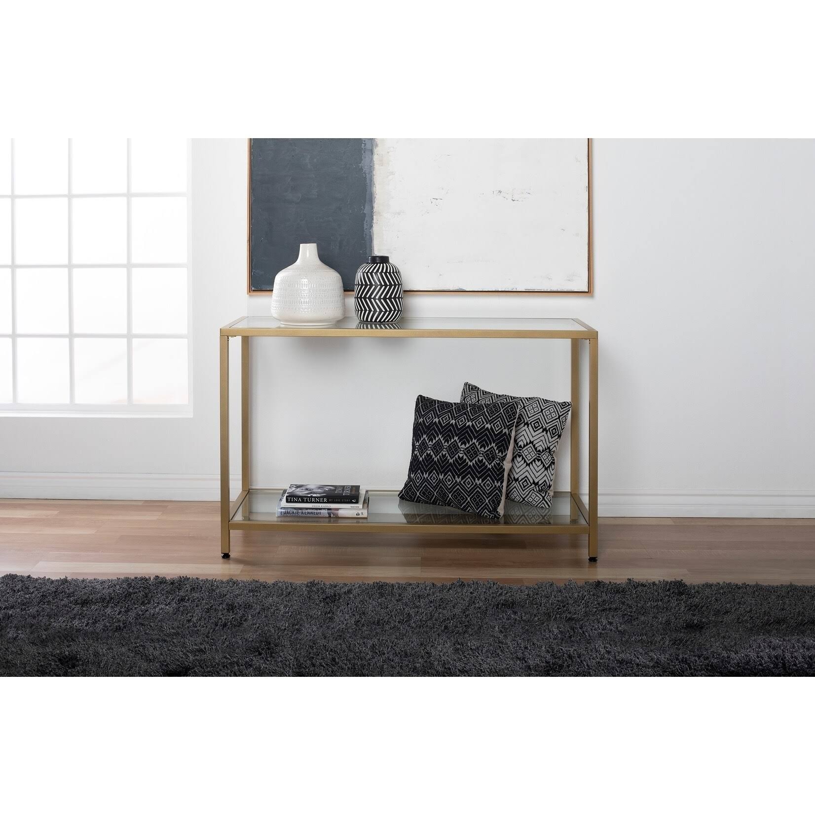 Gold Console Table N24849