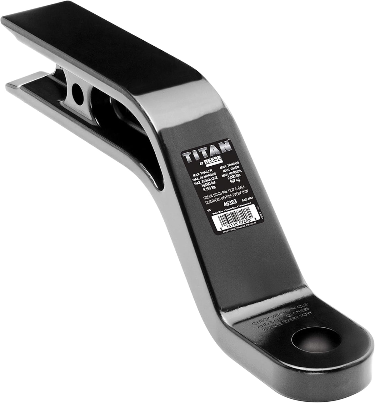 Class V Ball Mount, 18000 lbs. GTW, 10" Length M236