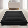 Black Japanese Futon Mattress with Cover S320473