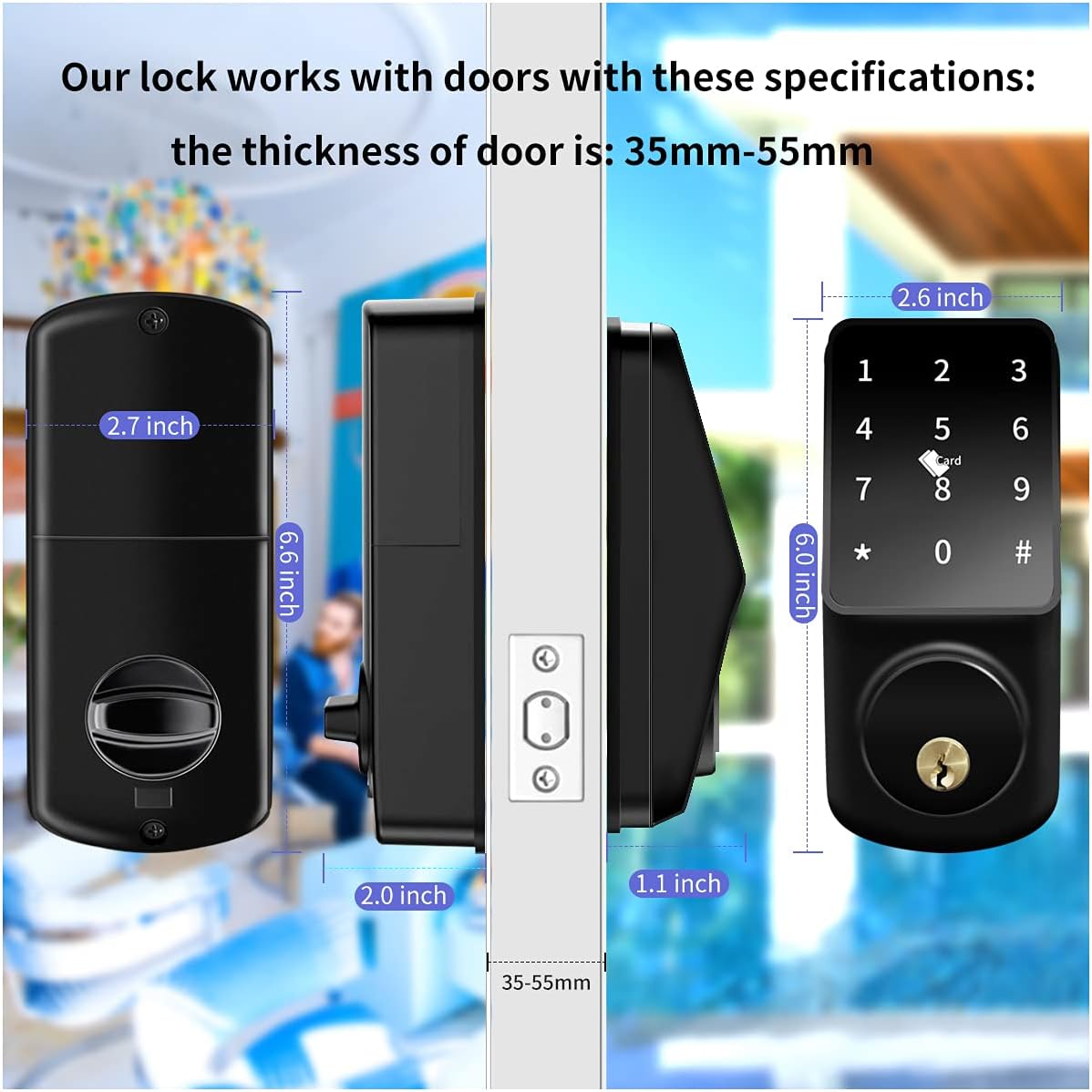 Smart Door Lock with Keypad D74514