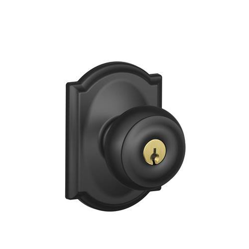 Georgian Knob Keyed Entry Lock U2824