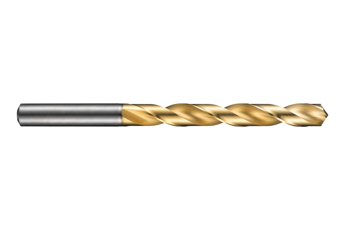 8.80 mm Carbide Drill Bit Jobber Length Tin Coated T398703
