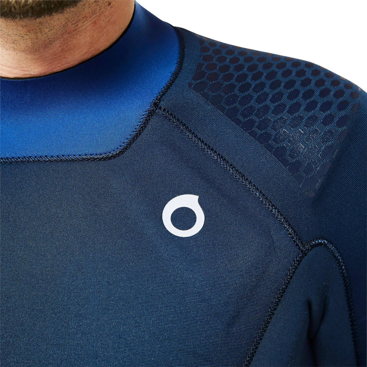 Men's Scuba Diving 3 mm Wetsuit Dark Blue, Size Small H417815