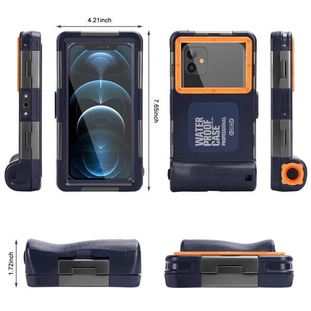 Waterproof Protective Case for Motorola Moto Z2 Play and Phones Up to 6.9 Inch O70059