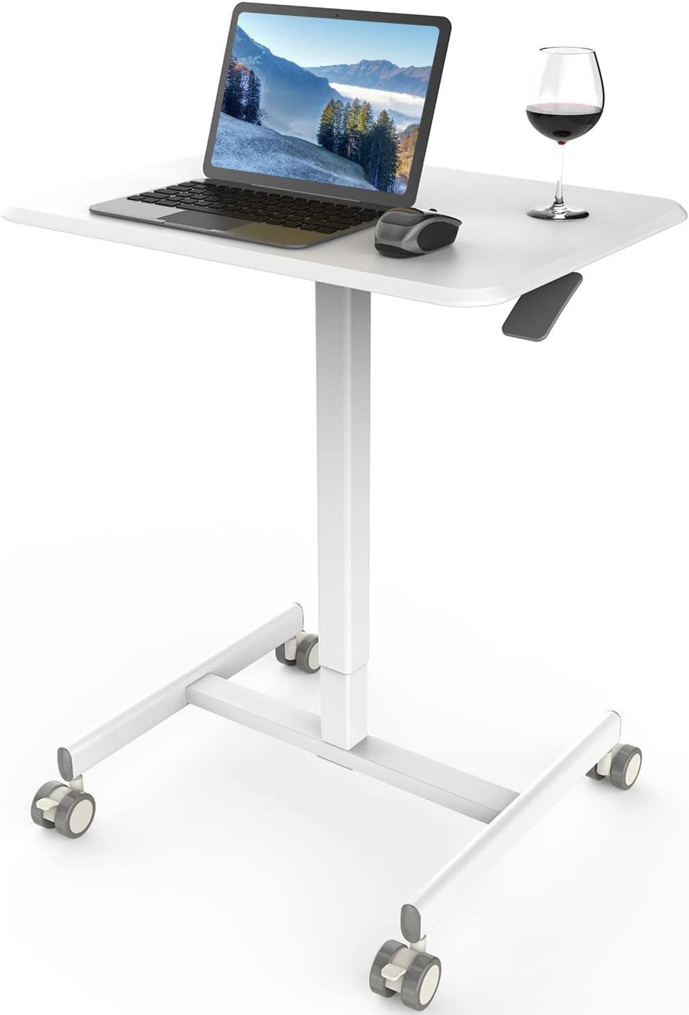 Obsidian Adjustable Height Mobile Laptop Desk Q571