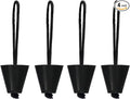 Pack of 4 Silicone Kayak Scupper Plug Kit with Lanyard P995