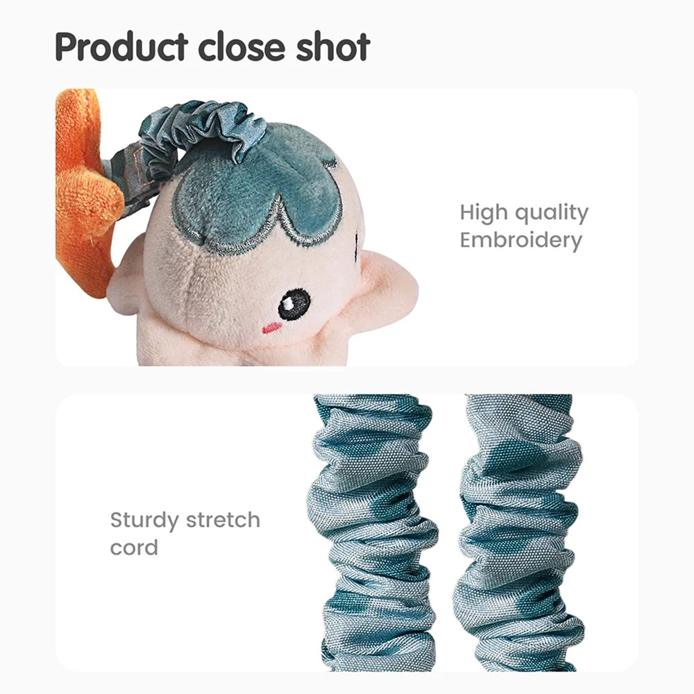 Tummy Time Infant Toddlers Toy With Crib Mobile Mirror Animal Baby Toy G7427