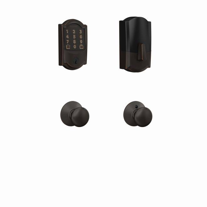 Bronze Smart Deadbolt O2973