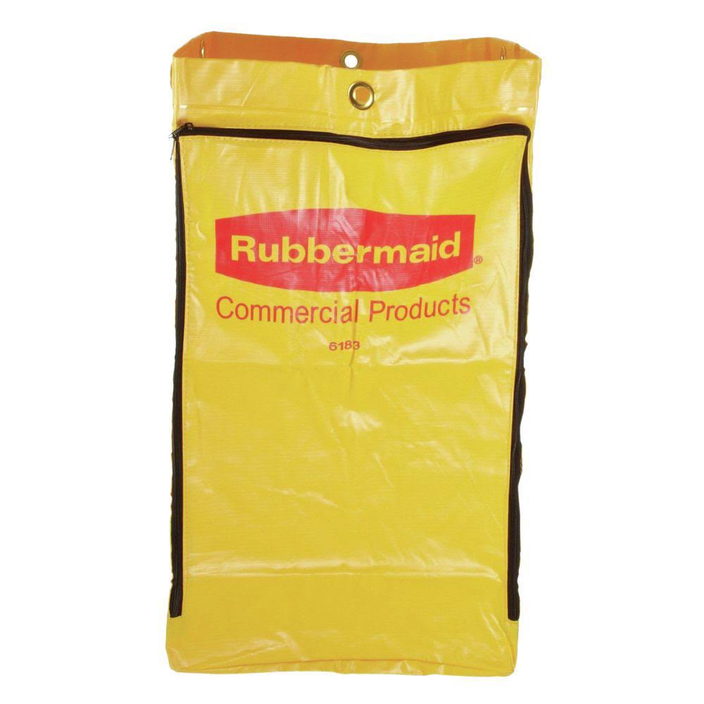 24.3 gal Yellow Vinyl Waste Bag X35416