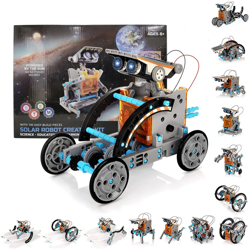 Solar Powered Robot Construction Kit Science Experiments V62409