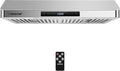 30 Inch Ducted Range Hood Under Cabinet Stainless Steel W7016