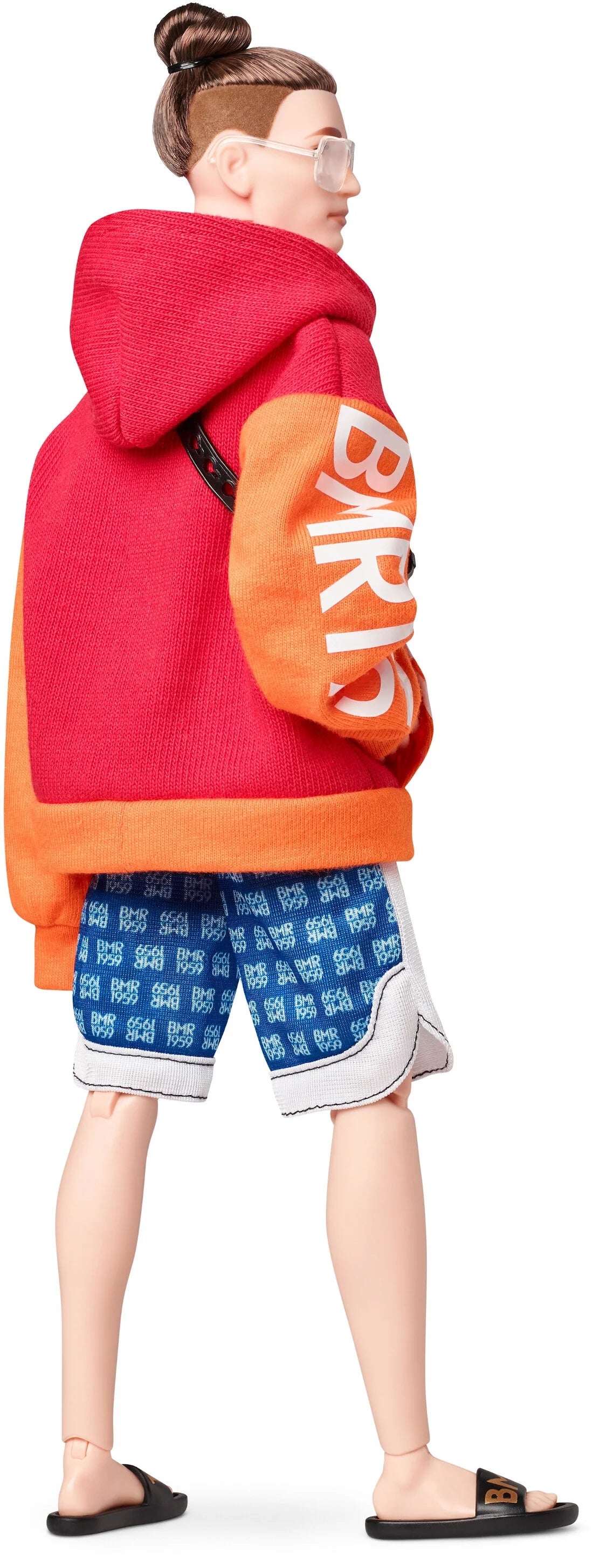 Bold Logo Hoodie & Basketball Shorts R584179