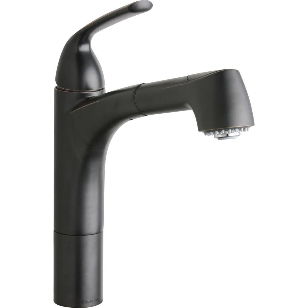 Oil Rubbed Bronze Pull Out Single Handle Kitchen Faucet V6769