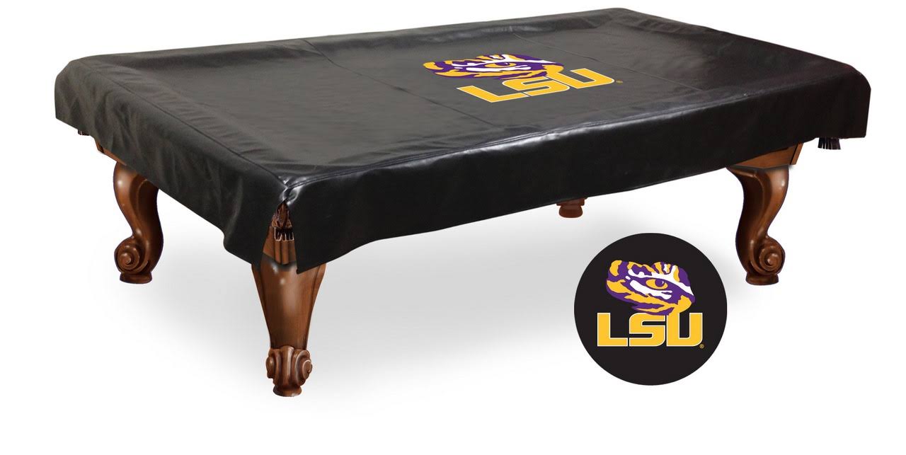 Black Vinyl Billiard Pool Table Cover G762072
