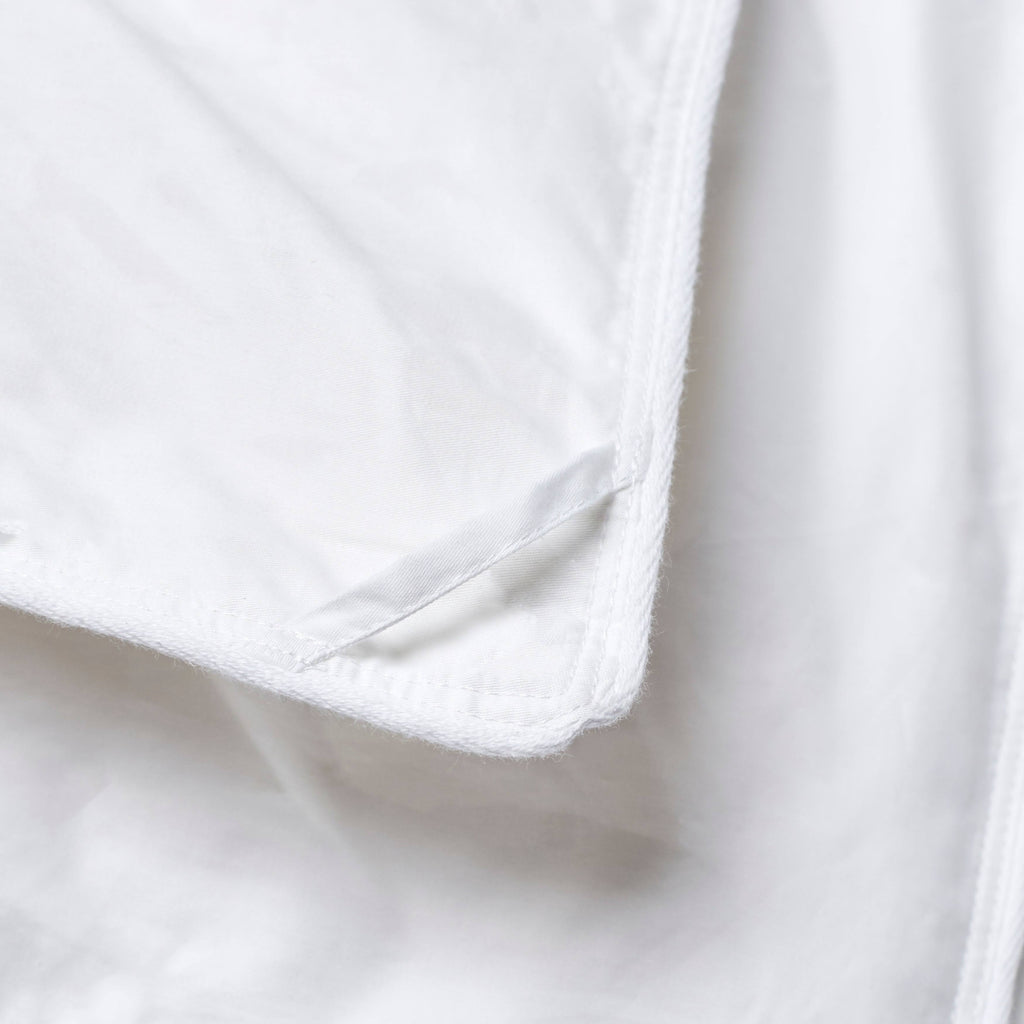 White Cotton Sateen Down Alternative Comforter King W484794