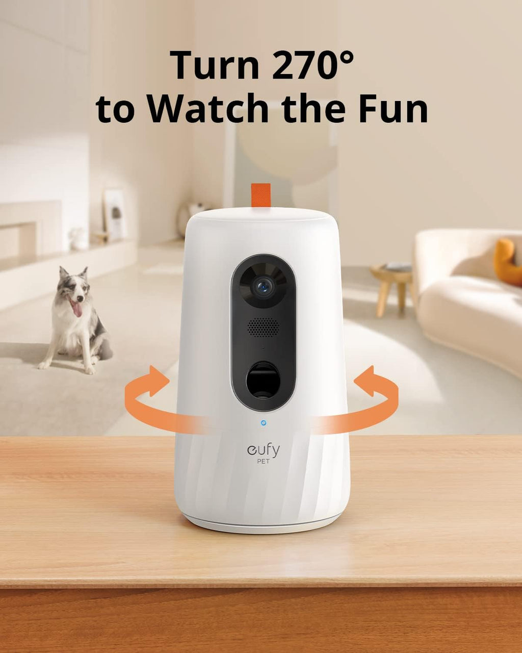 Pet Dog Camera with Treat Dispenser, 2-Way Audio, Night Vision H717528