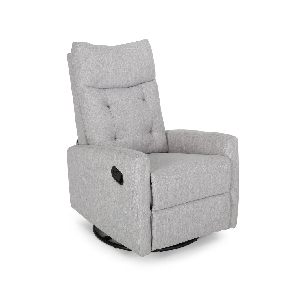 Light Blush Push Back Nursery Recliner Y78158