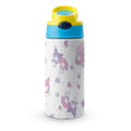 Stainless Steel Water Bottle with Straw K854