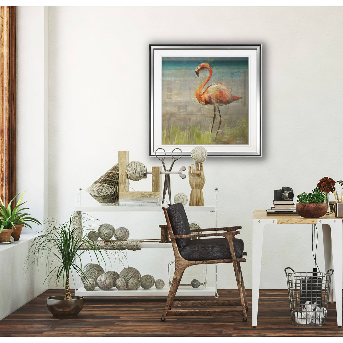 Framed Giclee Print 32 x 32 T700