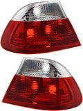BMW 323i Tail Light 2000 Driver and Passenger Side Pair U9472