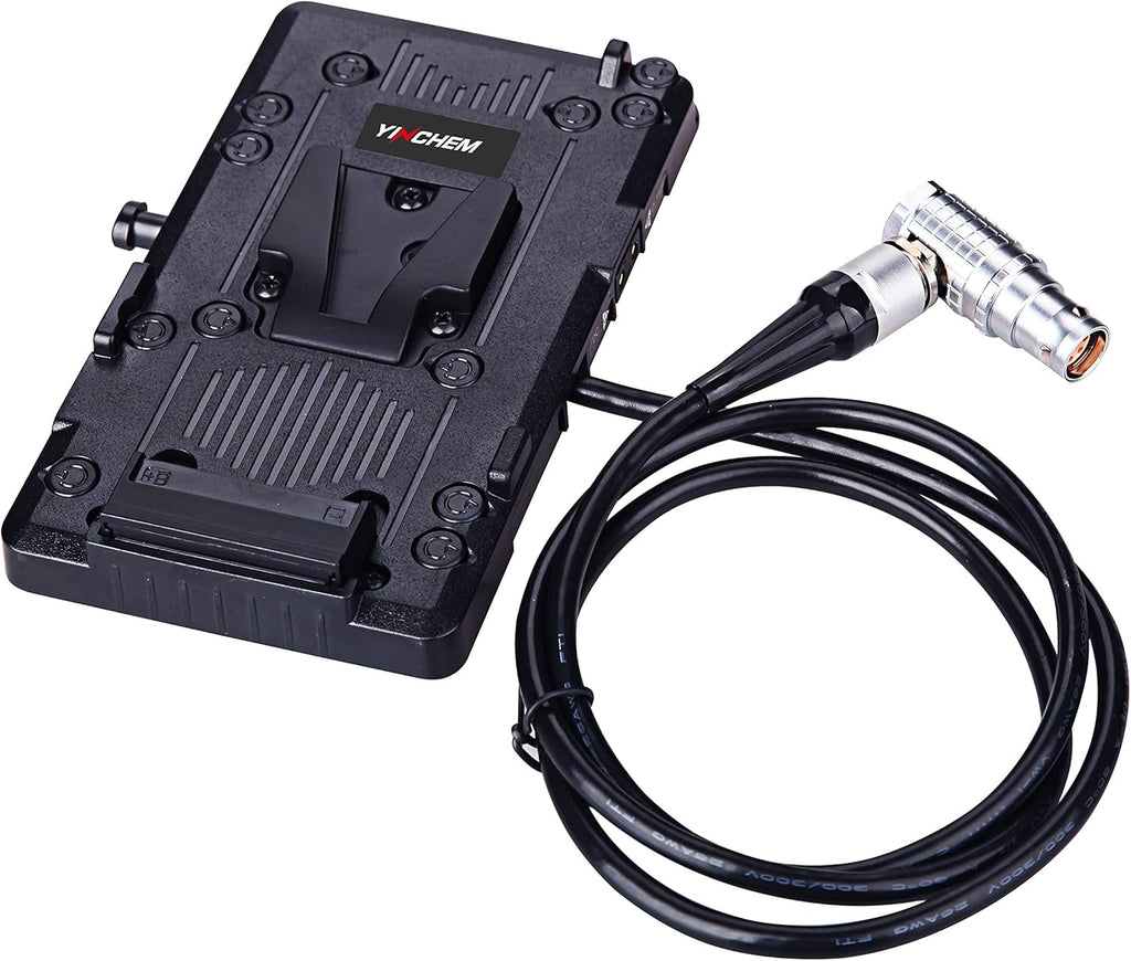V-Mount Battery Adaptor Plate with D-tap Output and 8 Pin LEMO Connector W195
