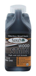 Semi-Transparent Dark Oak Water-Based Wood Stain 32 oz. Case Of 12 N198