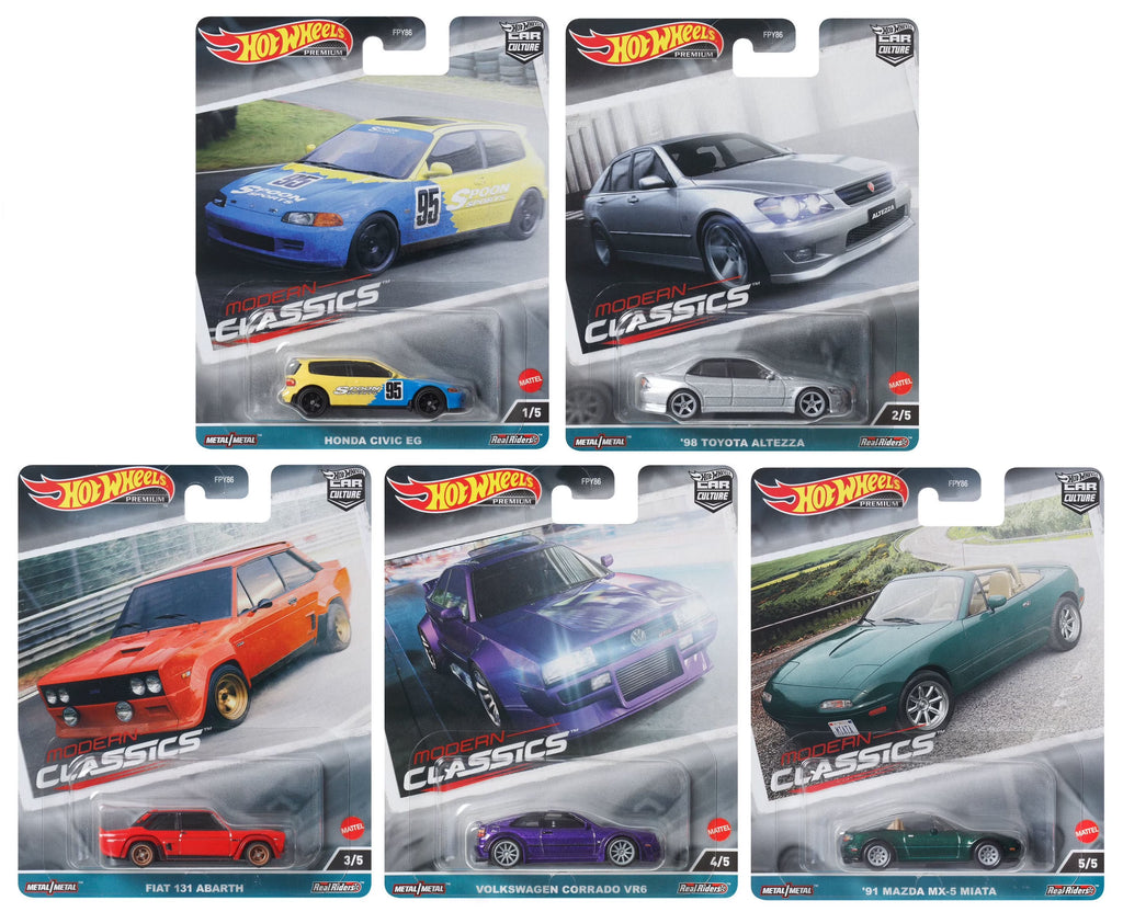 Set of 5 Car Culture Cars G827146