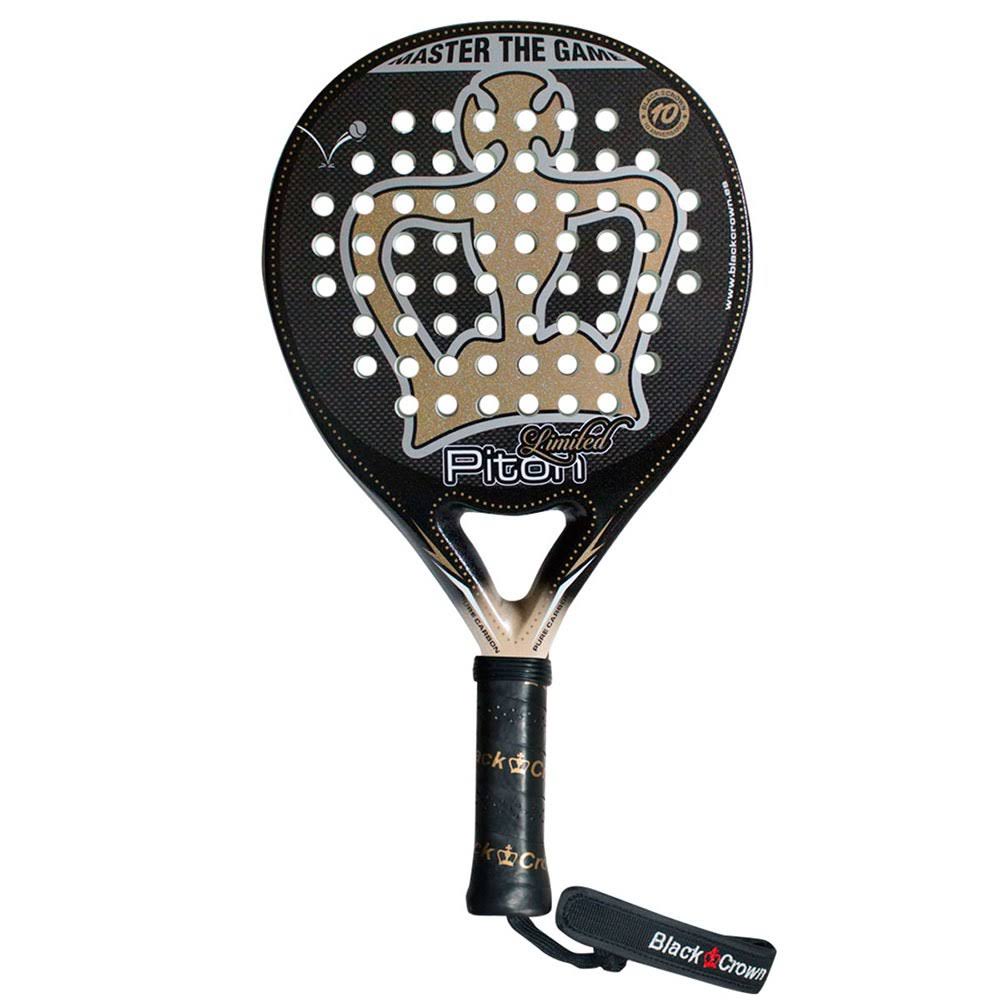 Black Padel Racket Y676542