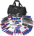 322-Piece Hand Tool Kit with Carrying Bag L1235