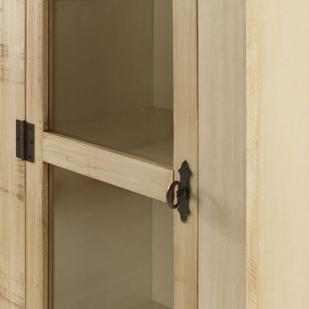 Narrow Cabinet Glass Door - Walnut X684