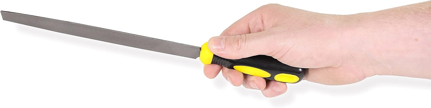 Heavy-Duty Carbon Steel Firewood Splitter, Portable, Rust-Proof, Sharpening File, Pack of 2 V4028