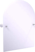 Frameless Arched Top Tilt Beveled Edge Wall Mirror W9089