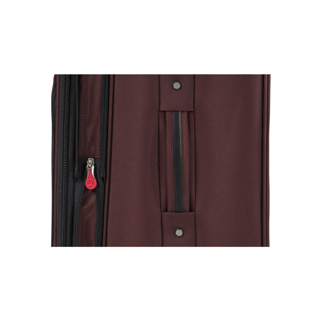 24-Inch Expandable Spinner Suitcase (Black) G765