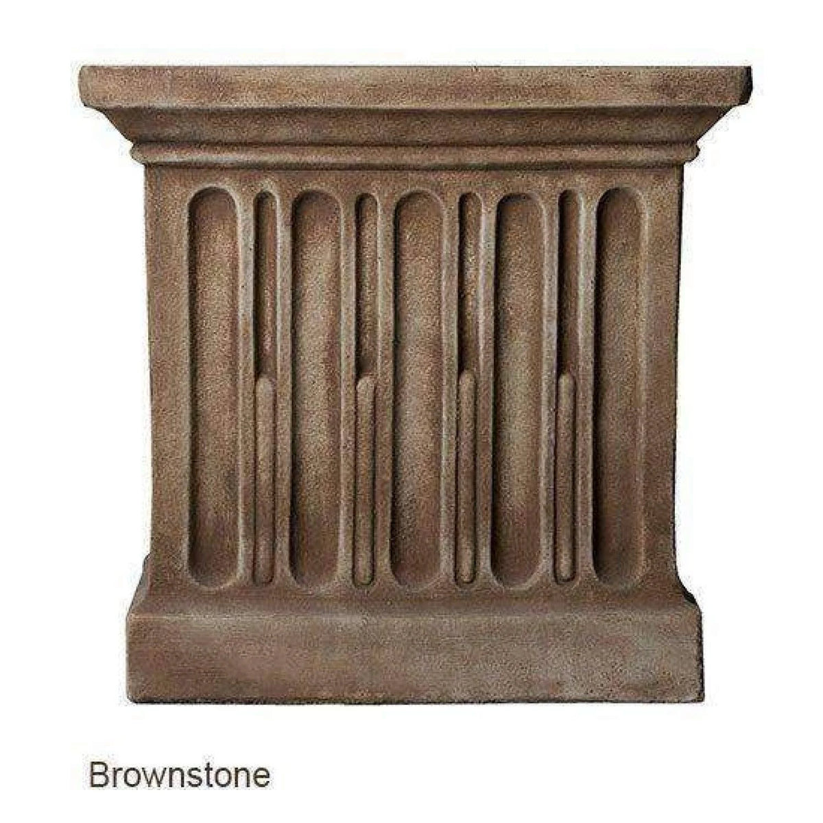 Alpine Stone Curved Leaf Bench M800