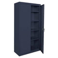 2 Door Storage Cabinet Navy Blue Z63789