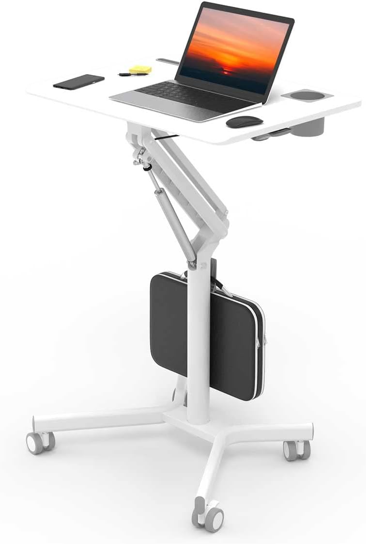 Portable Laptop Desk with Wheels U163125