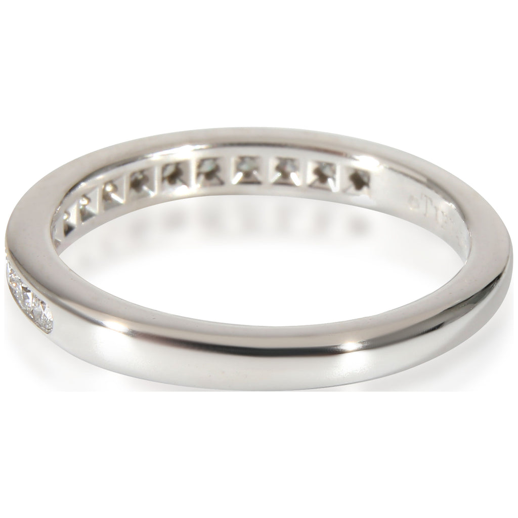 Platinum Wedding Band 0.24 CTW Pre-Owned W23414