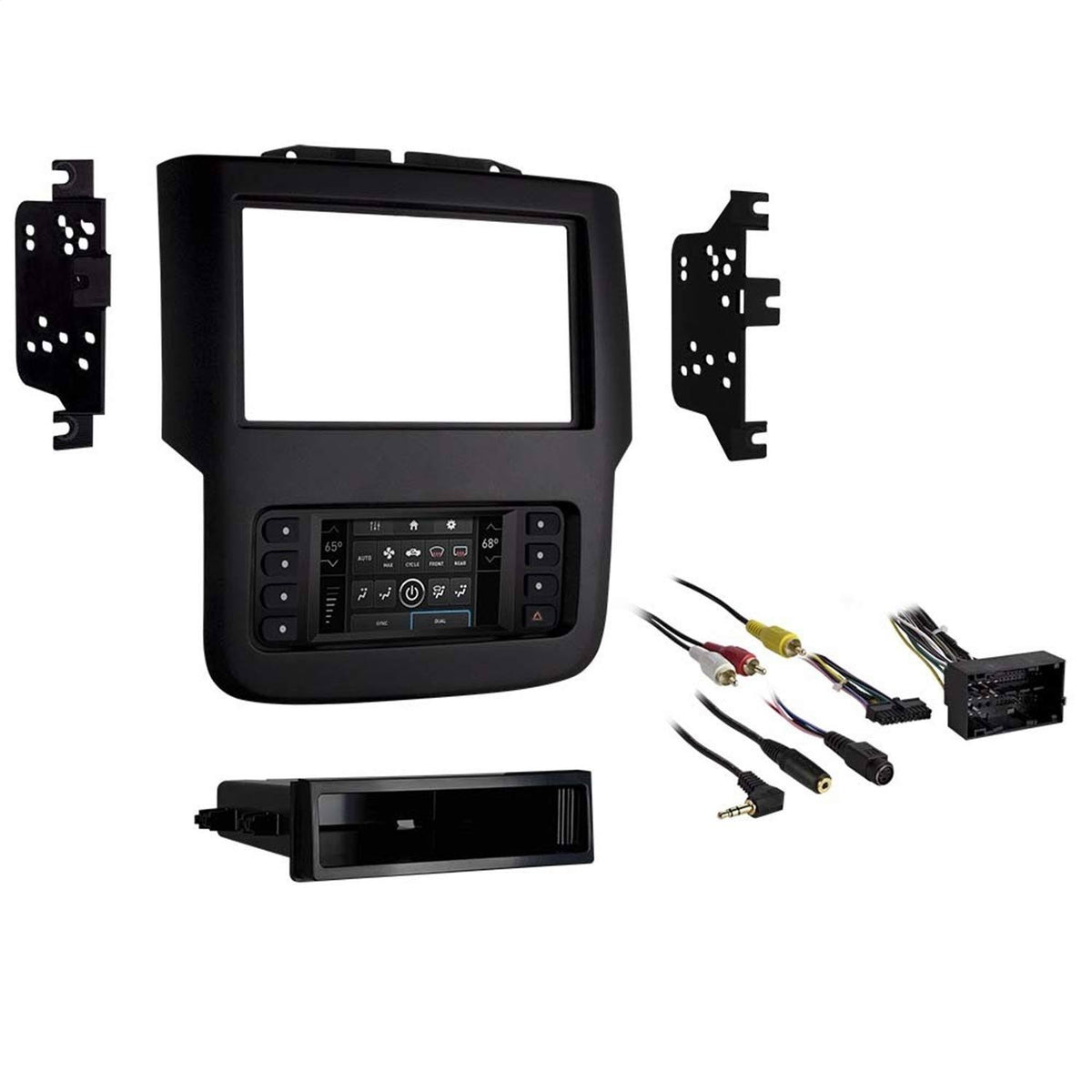 Black Car Stereo Installation Kit P748205