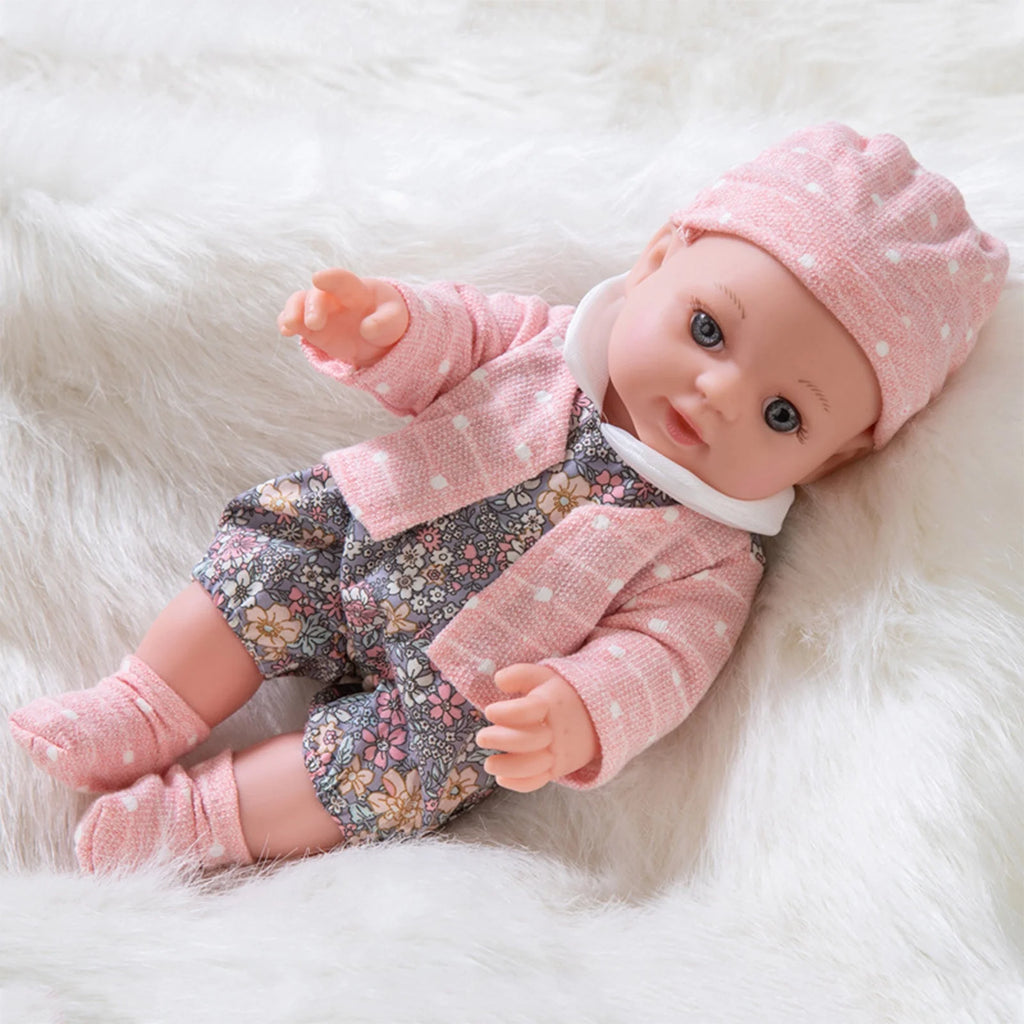12 inch Realistic Vinyl Reborn Baby Doll with Doll Clothes H569
