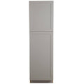 Gray Pantry Cabinet with Adjustable Shelves R58175