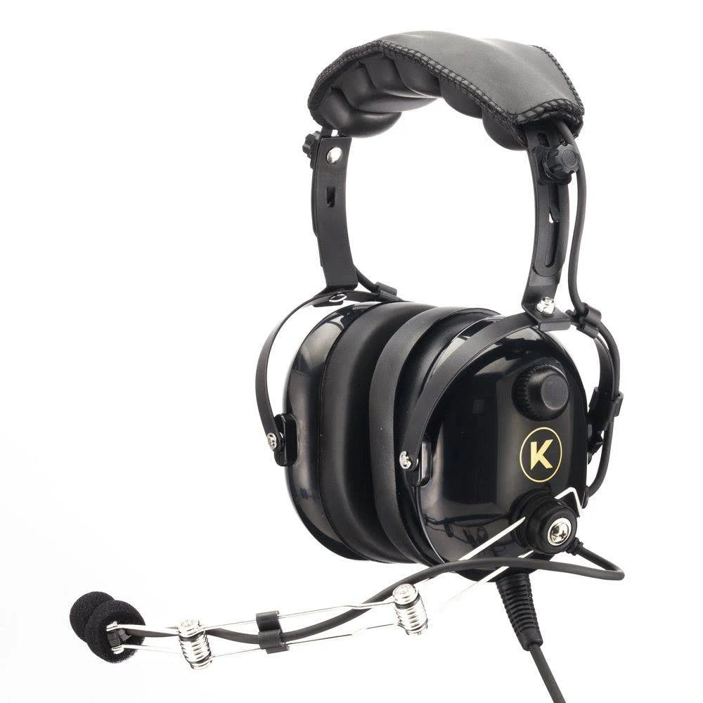 Black PNR Pilot Aviation Headset C2121