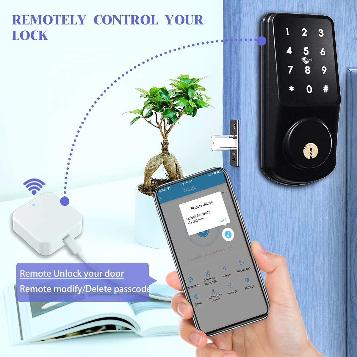 Smart Door Lock with Keypad D74514