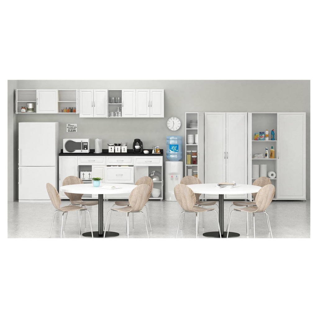White Storage Cabinet M349